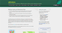 Desktop Screenshot of info.ejsolutions.co.uk